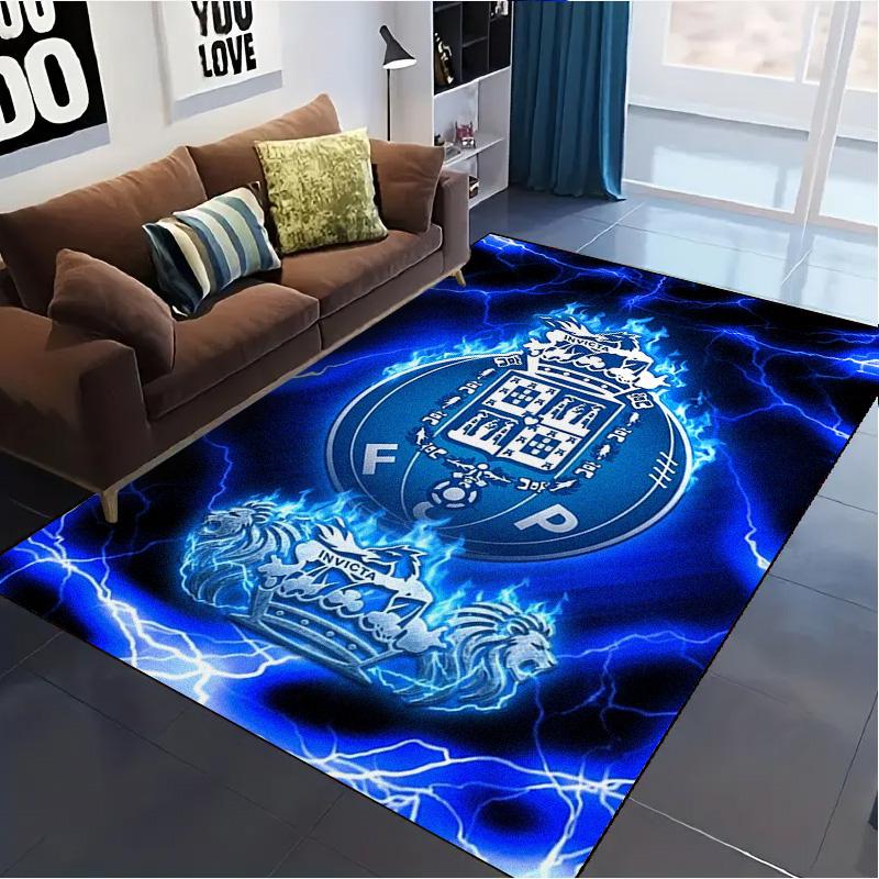 FC Porto Carpet Rug for Living Room Bedroom Home Sofa Decoration,Kids Play Non-slip Floor Mat