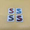 Metal S Logo, Rear Trunk Emblem Badge Car Sticker for IPL Q50 Q50S Q50L G37 Q30 Q70 G25 QX70 FX35 FX37