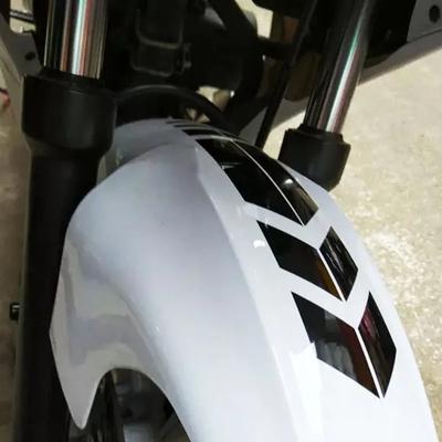 Motocykl Šipka Pruh Reflexní Samolepky Blatník Nalepka Bezpečnostní Varování Auta Voděodolná Motocyklová Páska Nálepka Moto Příslušenství