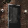 VidaXL Outdoor Wall Light with Sensor Black Stainless Steel, Outdoor Wall Lighting, Garden Wall Lamp, 4006242