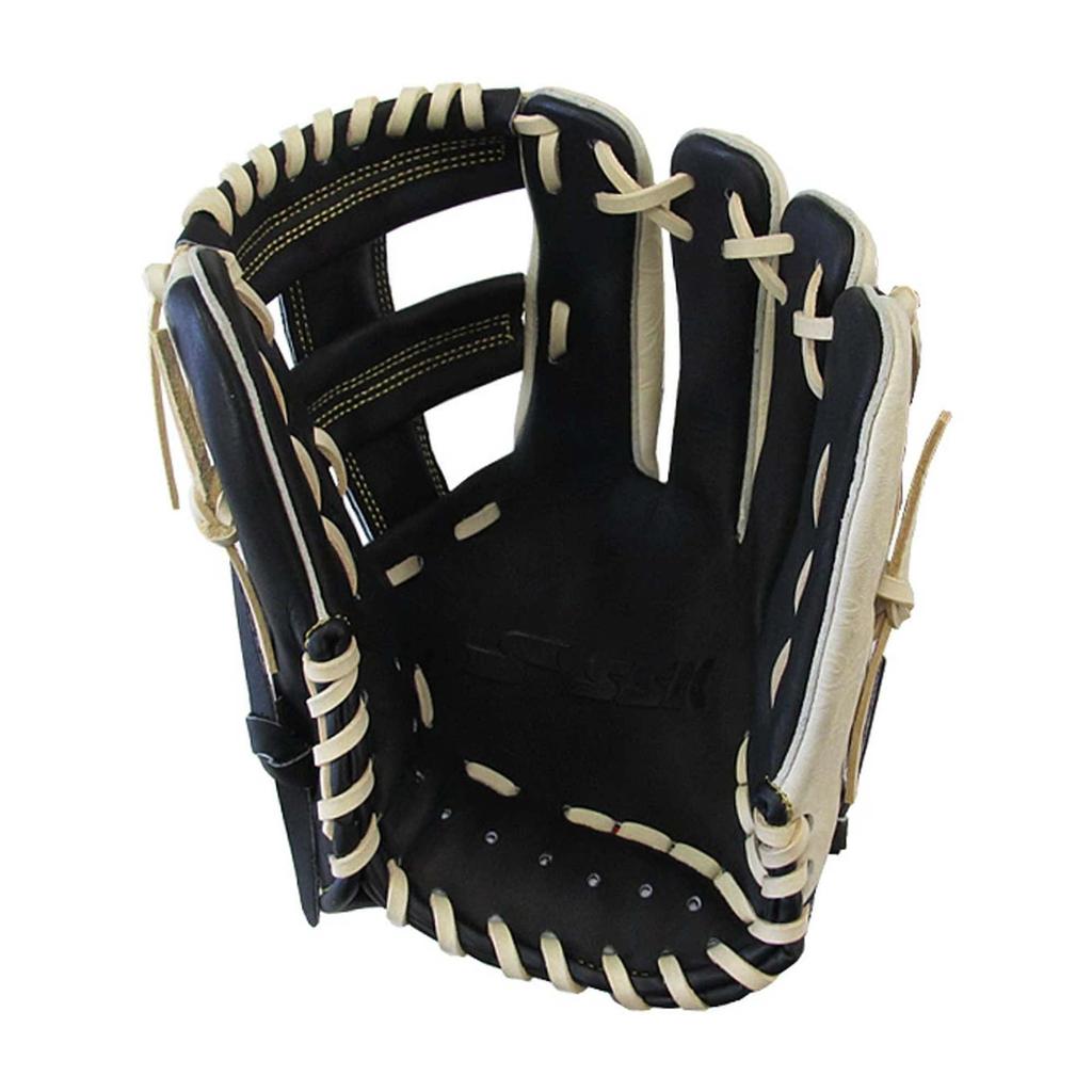 Soft Baseball Infield Glove SSGB76114 L [SSK] Black/CAMP (9012P)