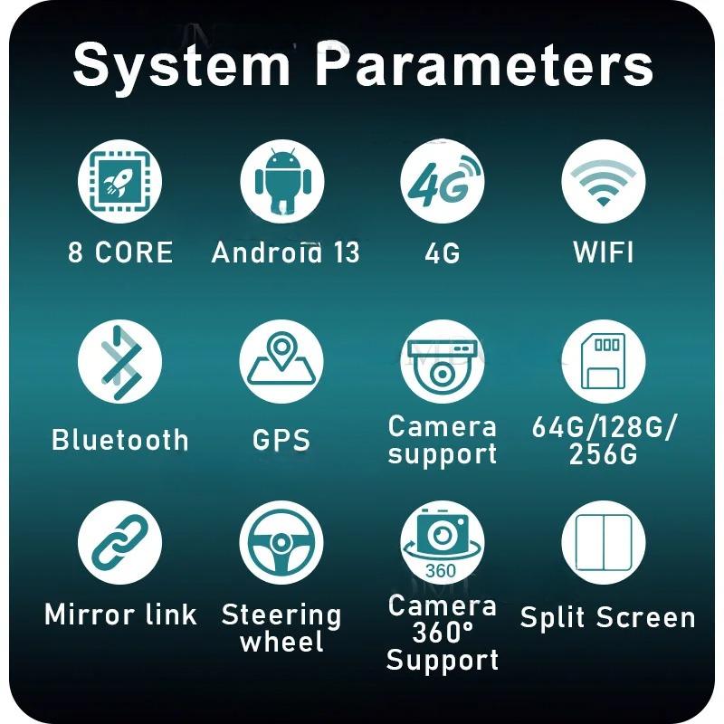 Android 13 668 8.8" Multimedia Video Radio Stereo Player GPS Navigation Touch Screen For Mercedes C W204 2011-2013 4G