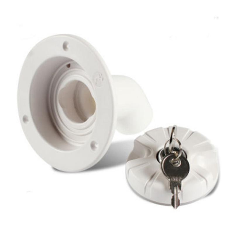 Trailer RV Gravity Water Inlet Fill Dish for Hatch Cover for Tank Filling Port w