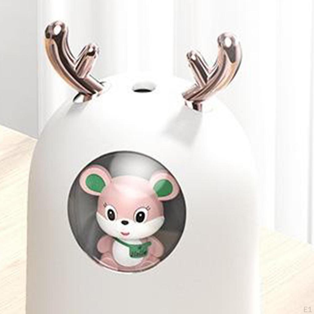 300ML Humidifier Essential Oil Silence Safety Switch with Gifts, 2 Mist Modes