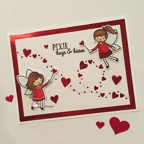 Heart Lace Metal Cutting Die Stencil DIY Scrapbooking Album Cards Making