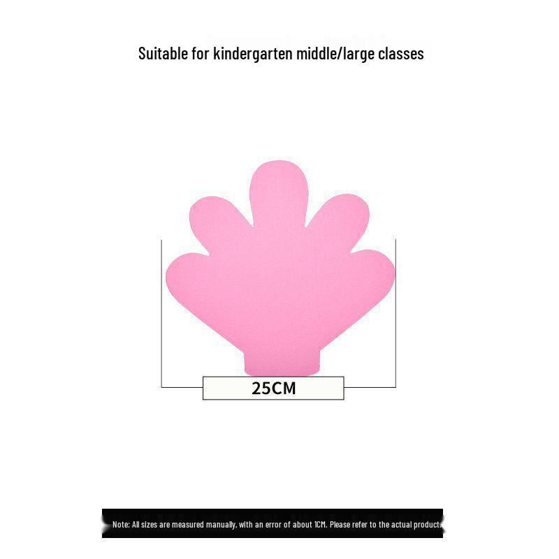 Creative Five-Finger Palm Dance Gloves for Kindergarten Performances and Sports Events