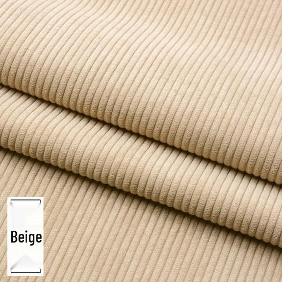 Solid Color Corduroy Velvet Ribbed Fabric for Clothing and Sofa Covers