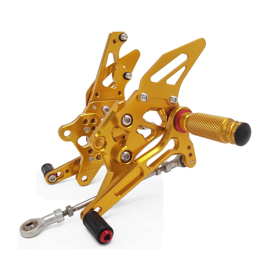 Prelucrare CNC YZF R25 cu pas din spate reglabil pentru SUKIRACING YAMAHA 2014-2022 MT-03/MT-25 2015-2022 (aur)