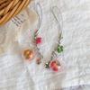 Cute Mini Fruit Phone Charm Chain Keychain Phone Lanyard Phone Case Hanging Pendant Creative Y2K Jewelry Gift