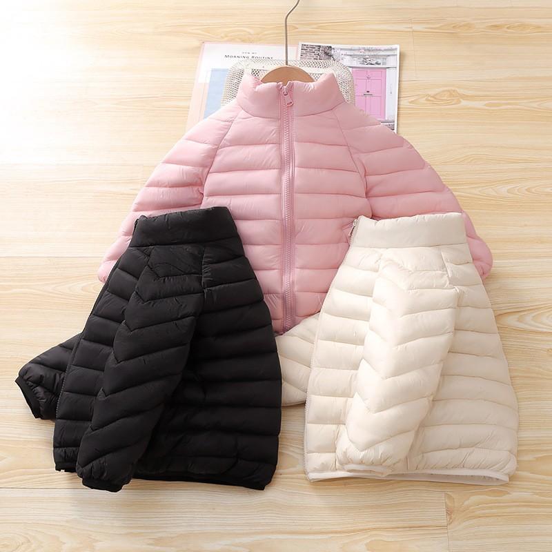Winter Thick Warm Jackets Autumn Kids Padded Down Clothes Boys Girls Hooded Parka Coats Children Outerwear