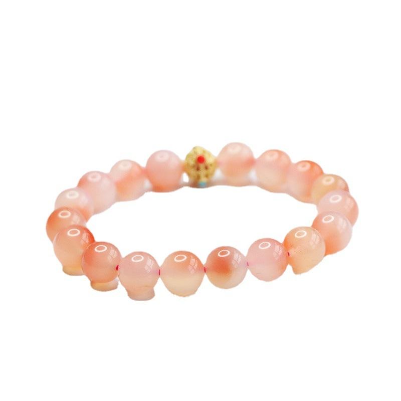 2026 2026an Agate Bracelet Crystal Colored Jewelry Factory Live Supply S2081808