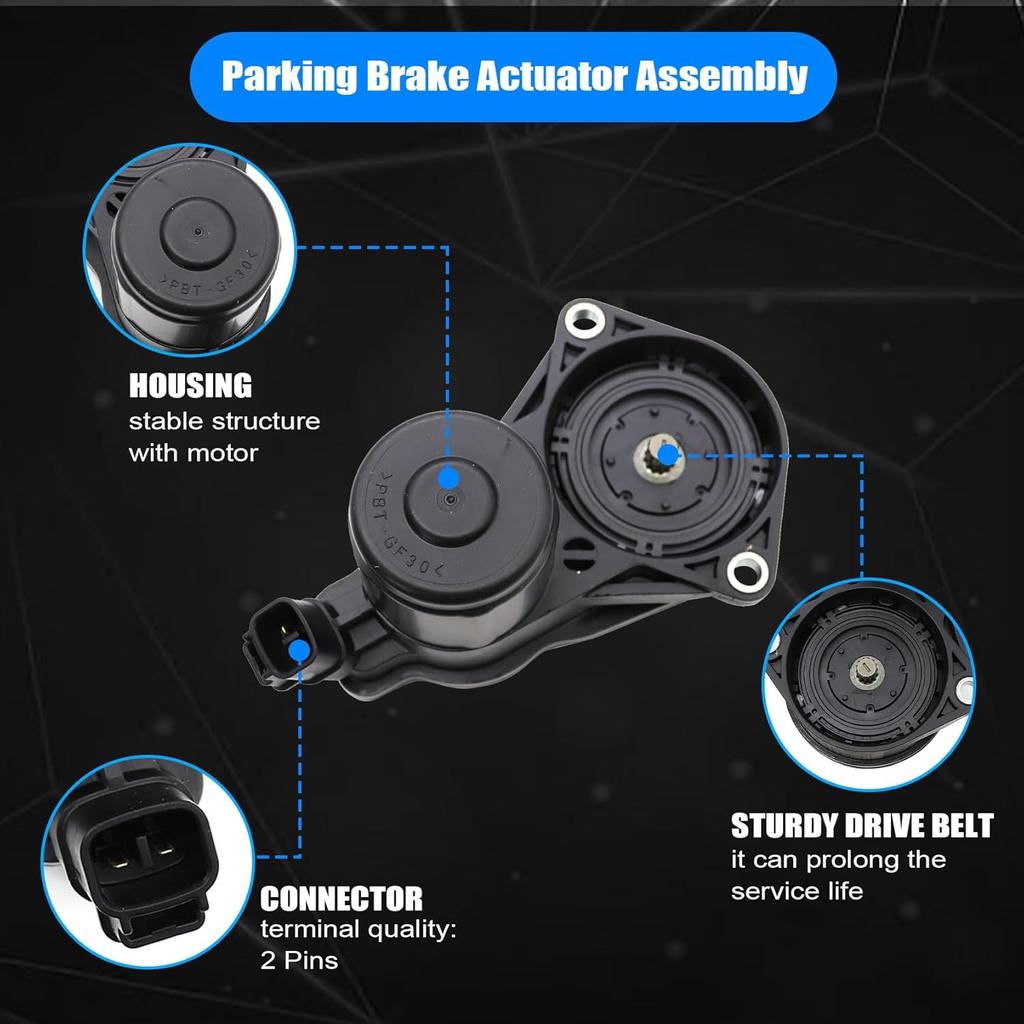 FZJDSD 4631033010 Parking Brake Actuator Assembly Compatible With Toyota Camry 2018-2022, RAV4/Corolla/Avalon 2019-2022, Highlander 2020-2023,