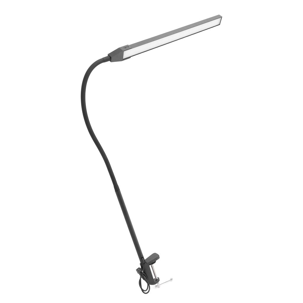 Smart Stepless Dimming LED Desk Lamp 3 Color Temperature 3000K-6000K Clip On Light Foldable Reading 