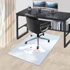 Anime Cartoon Design Chair Mat - Non-Slip Carpet for Office Chairs, Home Decor, Living Room, Bedroom, Game Room & Dormitory Flooring (Seasonal Gift).E