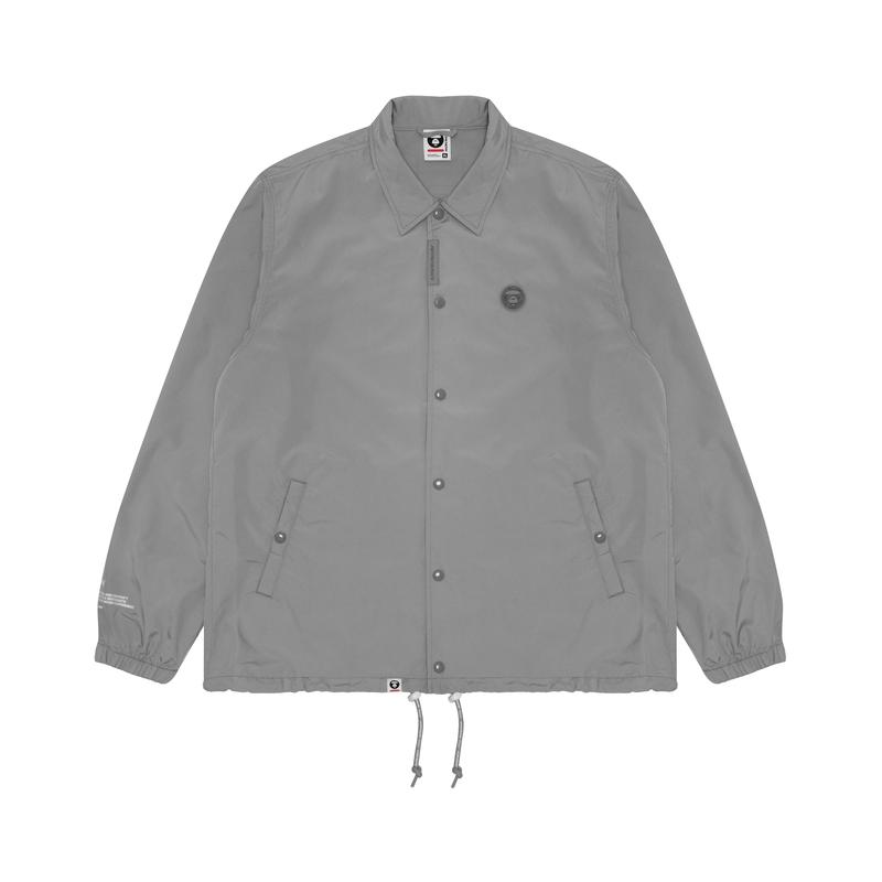 Aape logo-appliqué shirt jacket AAPLJM7638XXM