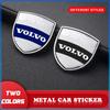Car Metal Sticker Custom Shield Car Rear Trunk Shield Emblem Badge Sticker For Volvo XC60 XC90 S60 S80 S40 V40 V60 V70 V50 XC70