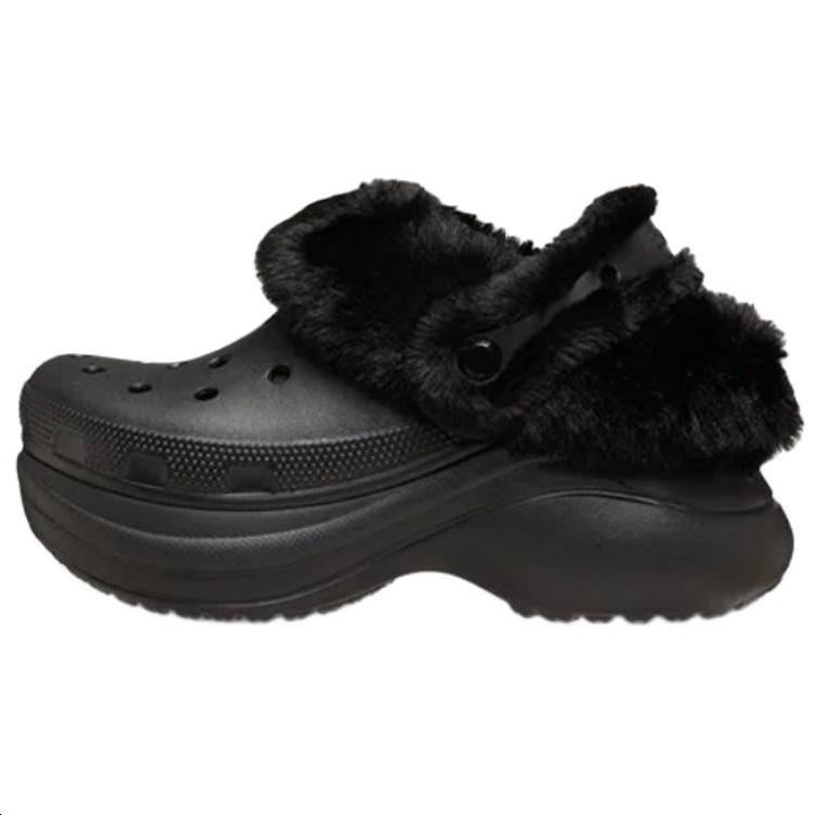(WMNS) Crocs Bae Lined Clog Black Women s 211753-001 EU 34-35