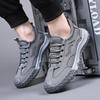 Mesh shoes 2025 fashion summer new trend soft sole comfortable fly-woven breathable deodorant tide shoes sports and leisure shoes