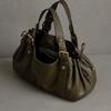 2026 Women's Crossbody Simple Handbag Commuter Shoulder Bost Bag Stylish Versatile Work Bag Soft Polyester Interior