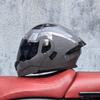 Cyberpunk Style Full Face Helmet DOT Certified Motorcycle Racing Helmet for Street Riding & Motocross