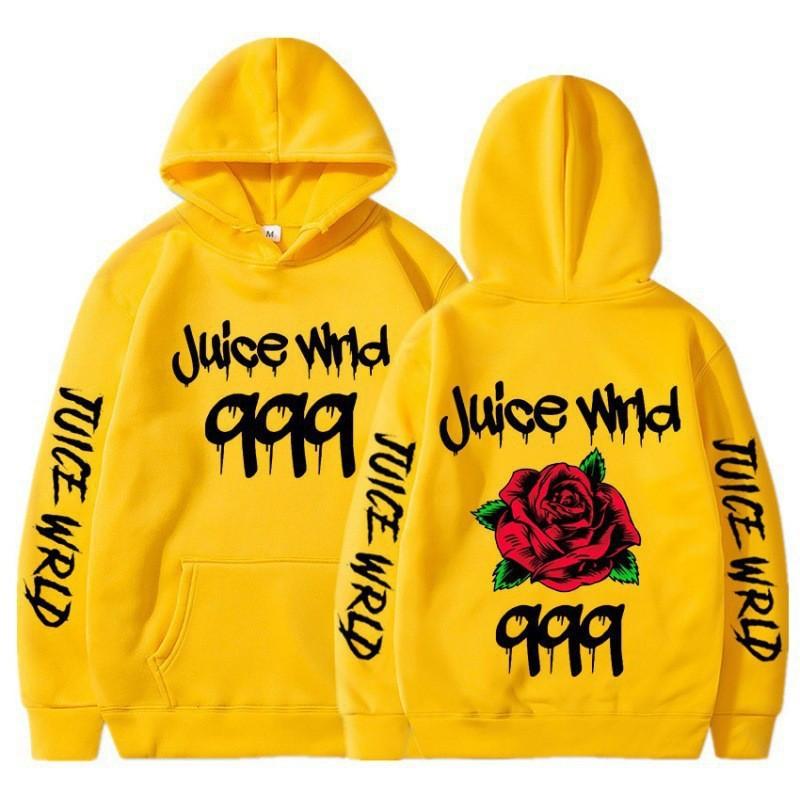Juice WRLD Inspired Hoodie Men Women Oversized Streetwear Sweatshirt With Graphic Print Casual Pullover