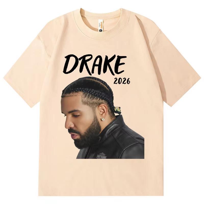 2026 Rapper Drake Iceman T-shirt Men Women Clothing Fashion Hip Hop Short Sleeve T-shirts Summer Casual Fashion Trendy Tee