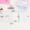 Cartoon 40 Pockets Angel Wings Photo Card Pouch Style Album For 2.3x3.9 Inch Mini Handy Name Card K-pop Star Album With Button