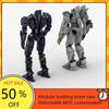 Maritime Warfare Famous The Movies MOC Space Gipsy Danger Fighter Striker Eureka Robot Model Custom Puzzles DIY Toys Kids Gifts