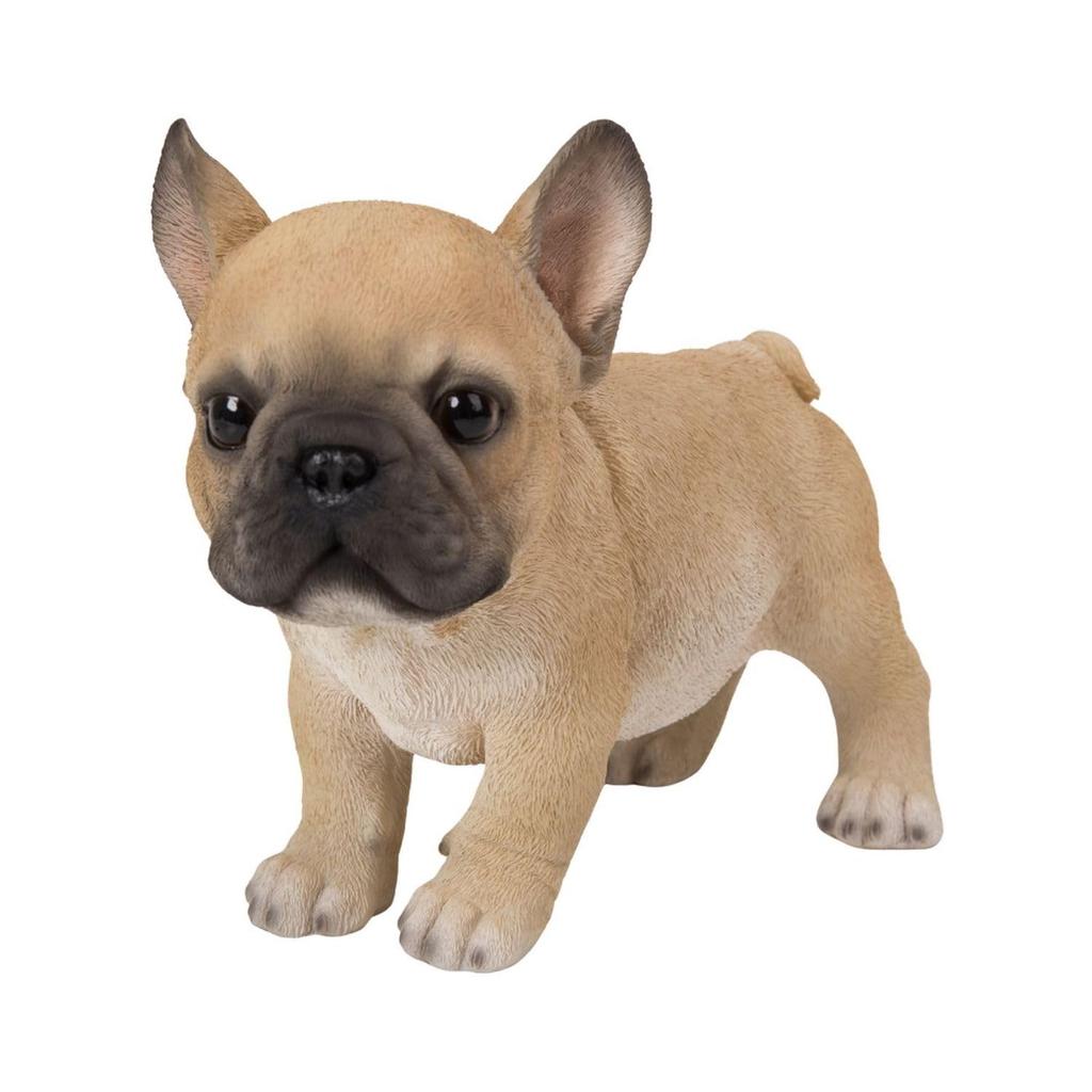 Ubia Standing French Bulldog x x Doll Animal Garden H16300 Puppy, 17.8 8.5 14.7 cm, Figurine, Ornament, Decor, Dog,