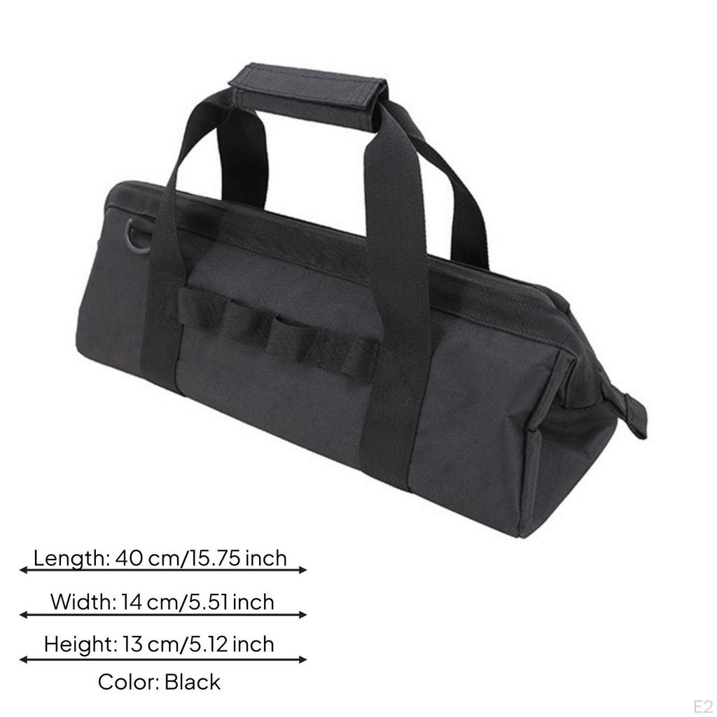 Camping Stake Storage Bag Strap Handles Tent Reinforced Handle Gear Carrier for