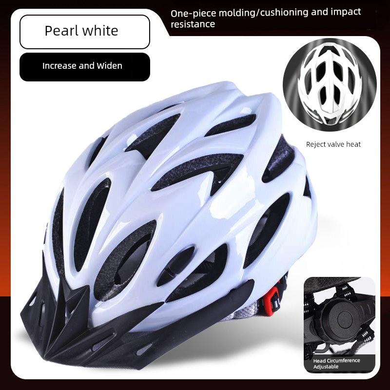 Yu Zhaolin's Premium Bicycle Helmet with Integrated Goggles, One-Piece Riding Helmet for Men and Women, Mountain and Road Safety Helmet