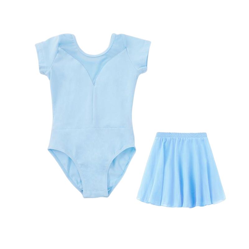 

Детские танцевальные костюмы, боди без рукавов, топы и юбки, балетная одежда 110