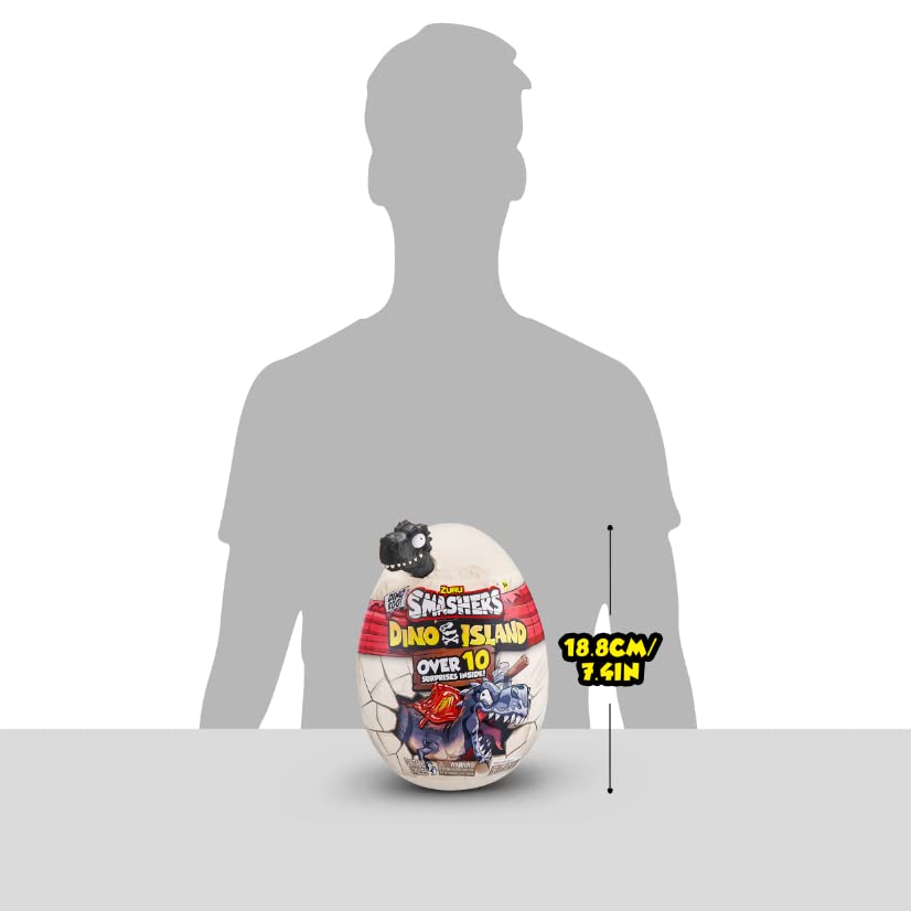 Smashers Zuru Dino Iceland Dinosaur Slime Sand Surprise Toy Figure for Boys and Girls T-Rex