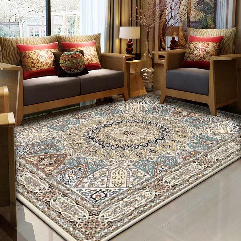 Vintage Persian coffee table carpet Living room, bedroom carpet, bay window carpet