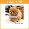 Scialle Carino in Pizzo Bambola Peluche Pomerania Compagno Giocattolo per Bambini Per il Comfort e il Sonno dei Bambini