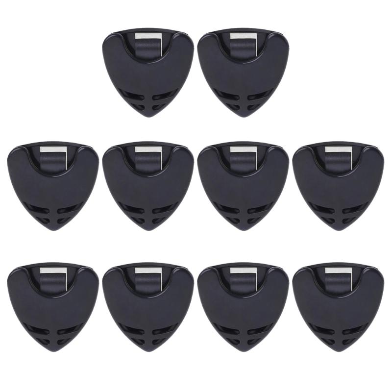 10Pcs Guitar Picks Case Guitar Accessories Guitar Picks Organizer Guitar Picks Holder Replacement Guitar Plectrum Case