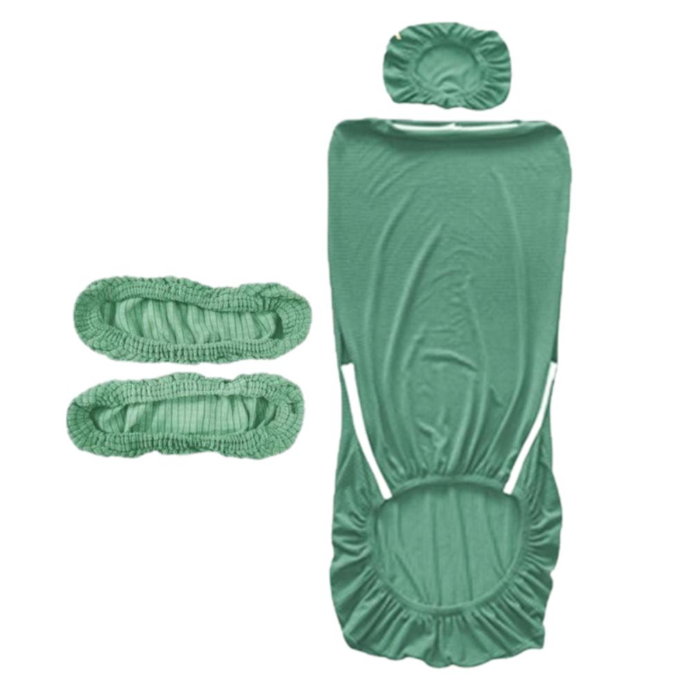 Neuer Elastischer Bürostuhlbezug Einfarbig Kopfstützbezug Gaming Stuhlbezug Waschbarer Computer Drehstuhlbezug