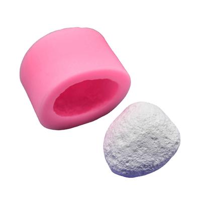 Cobblestones Candle Silicone Mold Easy De-mold for DIY Candle Soap Plaster Chocolate Epoxy Resin Casting Silicone Mold