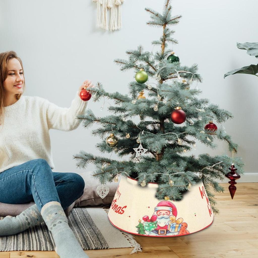 Tree Collar Festive Decor Artificial Christmas Tree Collar For Home Apartment Living Room Study Family Gathering Themed Events