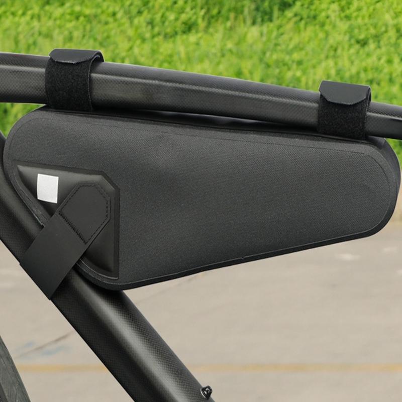 Wasserdichte Fahrrad-Vorderrahmentasche, Radsport-Lenkerstangen-Aufbewahrungstaschen zum Radfahren, Reißverschluss-Verschluss, Rennrad-Oberrohrtasche