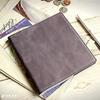 Waki Stationery Original Quo Vadis Executive Size Made in Japan Genuine Leather Notebook Cover, Waxed Leather (Cover Only), Lavender