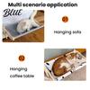 Bedside Cat Hammock Drilling Pet with Wood Adjustable Bed Window Perch Frame No for Windowsill