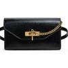 Charles & Keith Small CK Buckle Chain Envelope Bag Women Shoulder Bag Black CK2-80840578