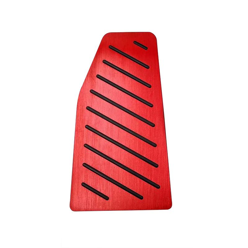 Aluminum Car Foot Rest Pedal Cover Fuel Accelerator Brake Pedals Pad For Toyota Harrier Venza XU80 2020-2022 2023 2024 Hybrid