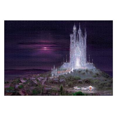 Tenyo [Made In Japan] 1000 Piece Jigsaw Puzzle Disney Cinderella Glass Castle (51x73.5cm) D-1000-093 Canvas Style Special Art Collection Comes with