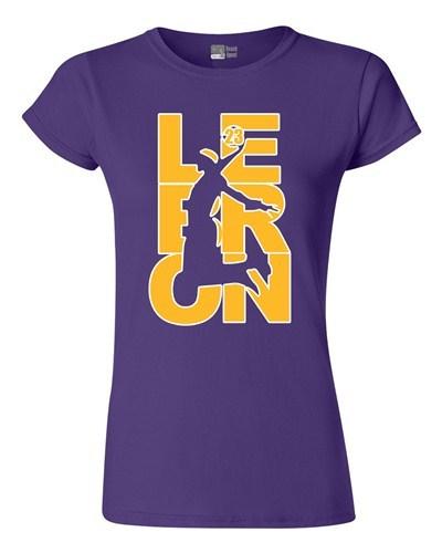 Junior Lebron Fan Wear 23 Los Angeles LA Basketball DT T-Shirt Tee Unisex T-Shirt M