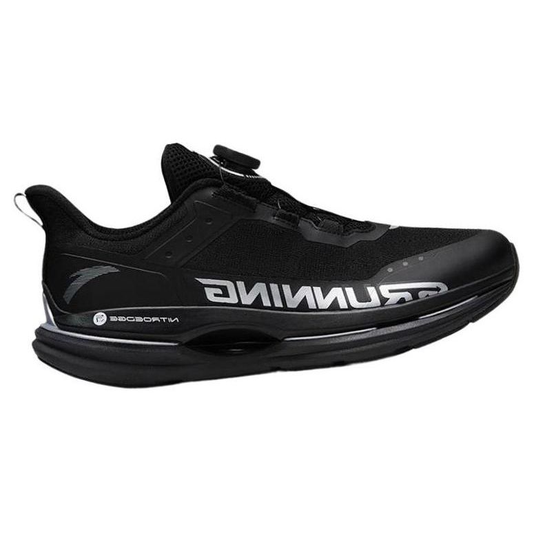 Anta Simple Comfortable Versatile Non-Slip Wear-Resistant Low-Top Running Shoes Men Sneaker Black 112325567S-3