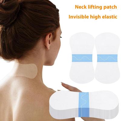 10Pcs Invisible Neck Lifting Patches Skin-Friendly Seamless Waterproof Breathable Anti-Aging Neck Wrinkle Treatment