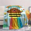 1PC Hey Duggee Patterned Flannel Blanket Suitable For All Seasons for Home Decor Warmth and Comfort Gifts Holiday Present