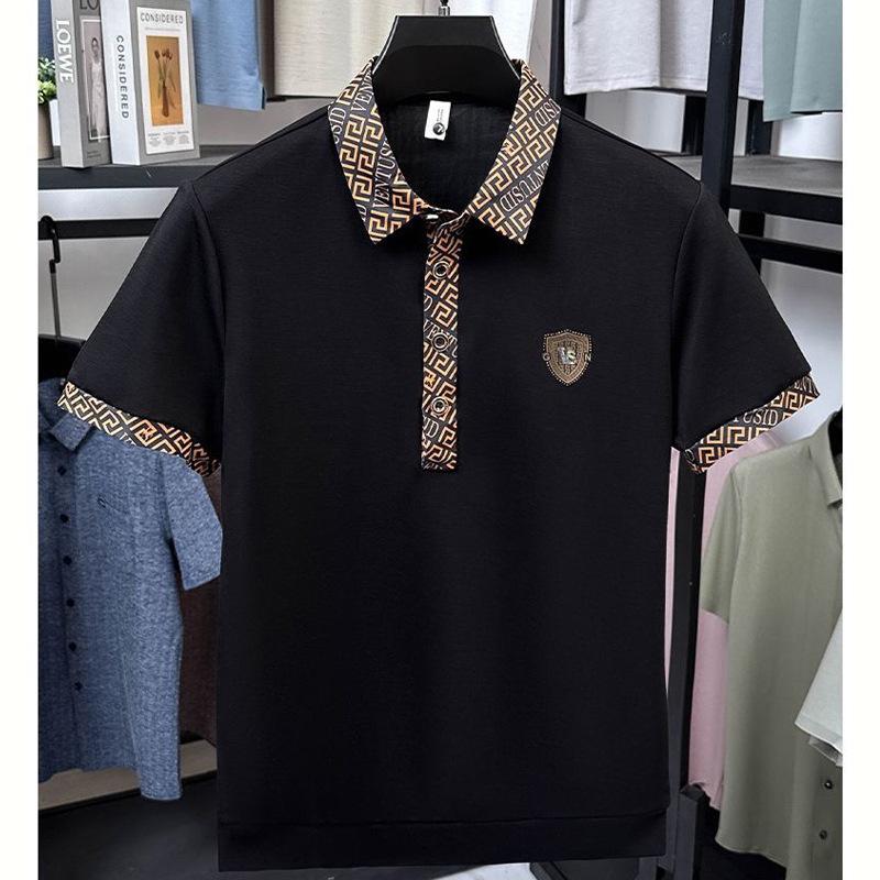 Men's 2026 Summer Trendy Luxury Short-Sleeve Polo Shirt